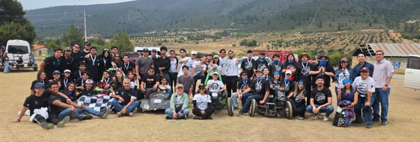 De las aulas a la pista: Tecmilenio acelera en Gravity Race Car 2025 y gana segundo lugar